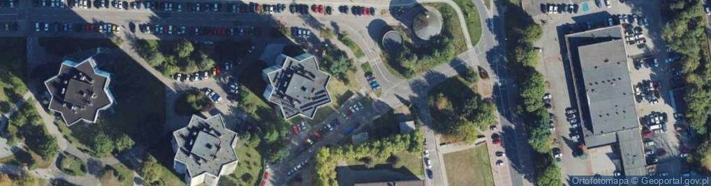 Zdjęcie satelitarne Paczkomat InPost KAT87M