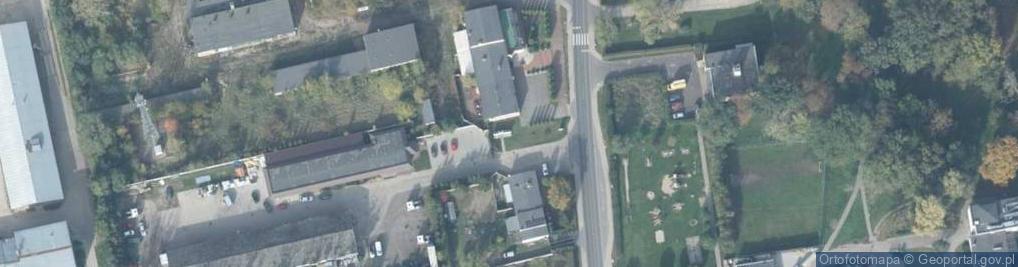 Zdjęcie satelitarne Paczkomat InPost KAZ01APP