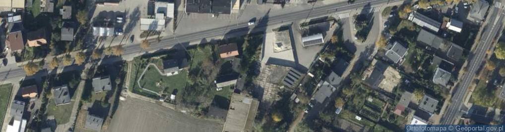 Zdjęcie satelitarne Paczkomat InPost KBA01A