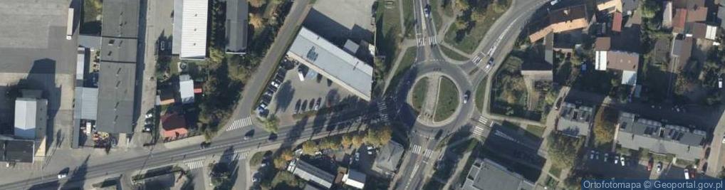 Zdjęcie satelitarne Paczkomat InPost KBA02BAPP