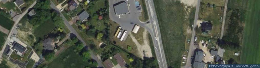 Zdjęcie satelitarne Paczkomat InPost KBR01M