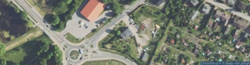Zdjęcie satelitarne Paczkomat InPost KBU02N