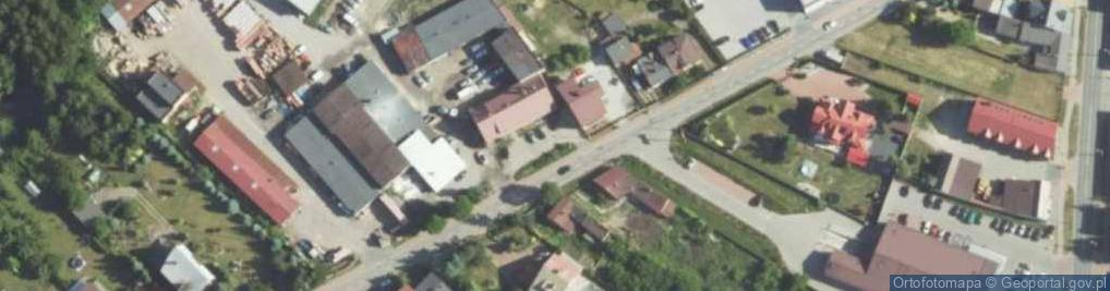 Zdjęcie satelitarne Paczkomat InPost KBU05M