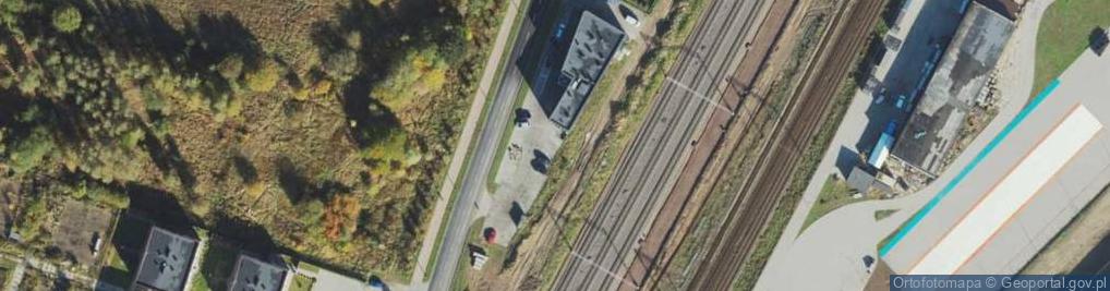 Zdjęcie satelitarne Paczkomat InPost KBY04M