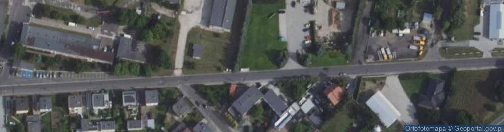 Zdjęcie satelitarne Paczkomat InPost KCQ01M
