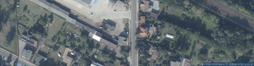 Zdjęcie satelitarne Paczkomat InPost KCR01M