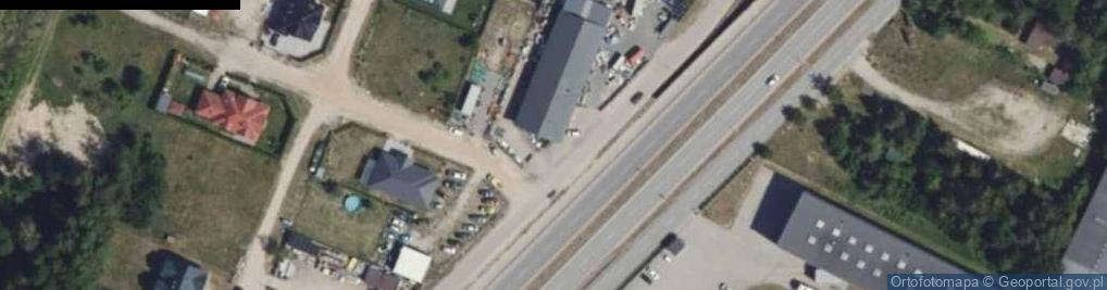 Zdjęcie satelitarne Paczkomat InPost KIY01BAPP