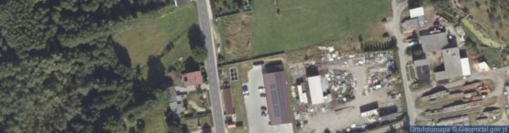 Zdjęcie satelitarne Paczkomat InPost KKE02M