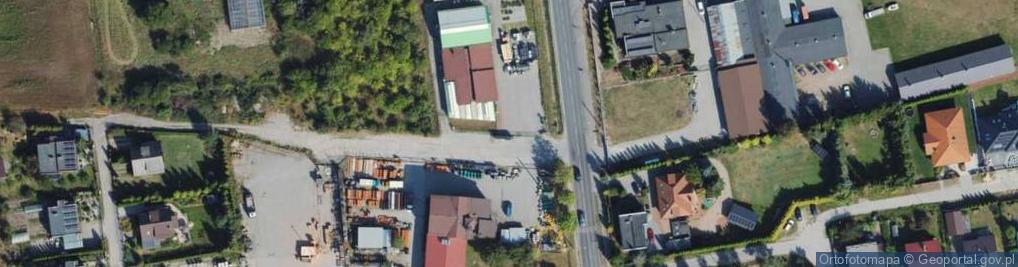 Zdjęcie satelitarne Paczkomat InPost KKY02M