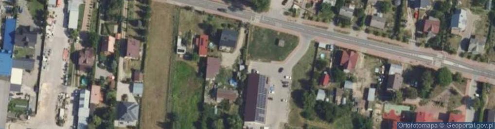 Zdjęcie satelitarne Paczkomat InPost KLM01M