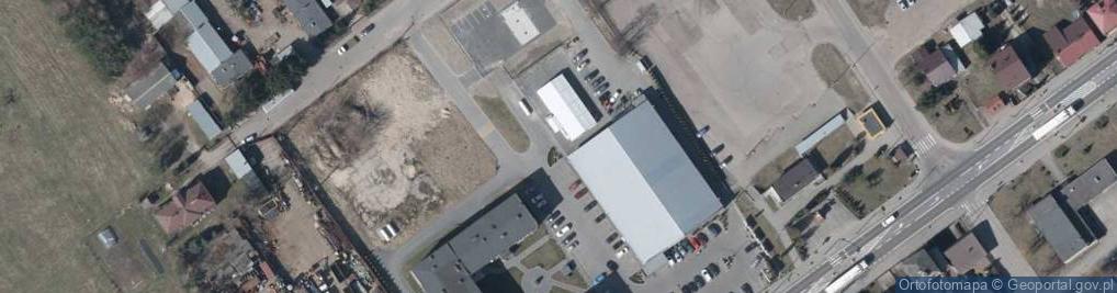 Zdjęcie satelitarne Paczkomat InPost KLN01M
