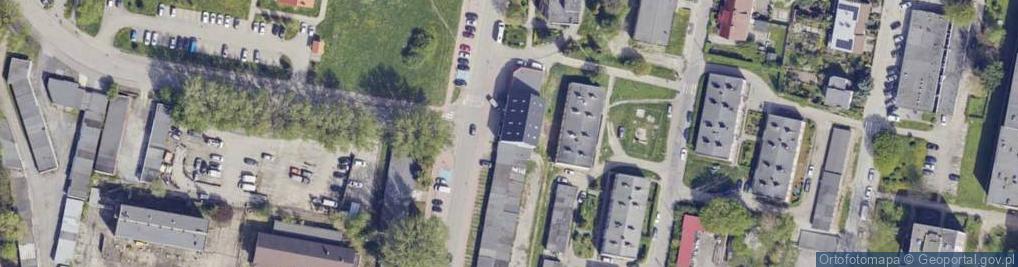 Zdjęcie satelitarne Paczkomat InPost KLO14M