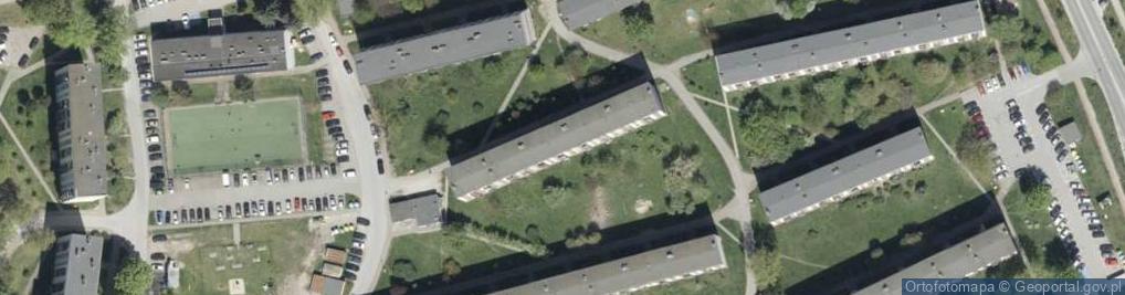 Zdjęcie satelitarne Paczkomat InPost KNO03N