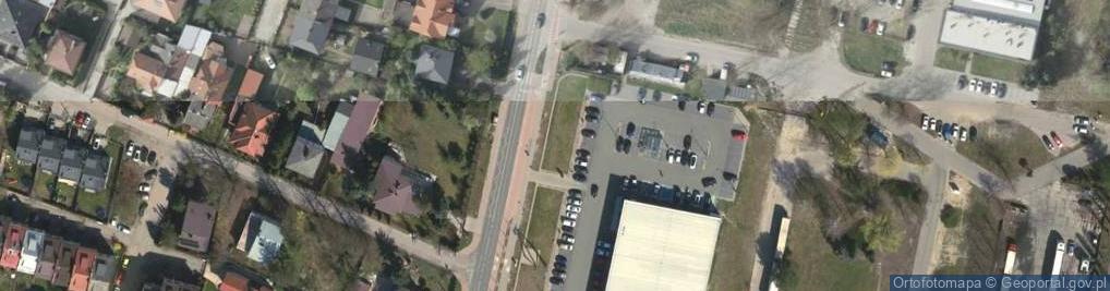 Zdjęcie satelitarne Paczkomat InPost KOB01M