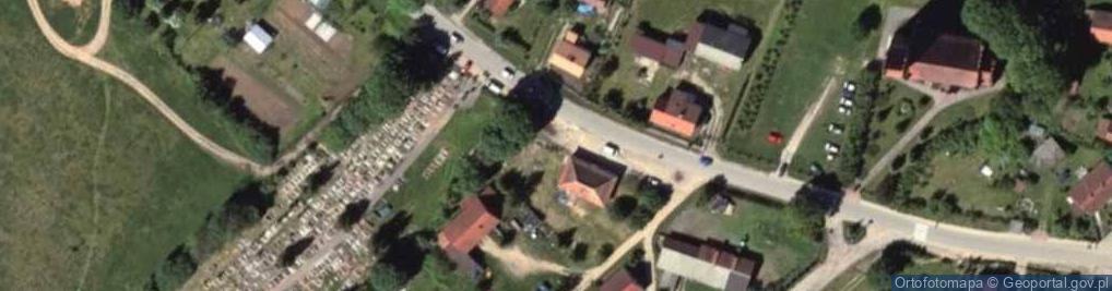 Zdjęcie satelitarne Paczkomat InPost KOBU01G