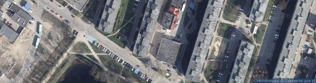 Zdjęcie satelitarne Paczkomat InPost KOL13M