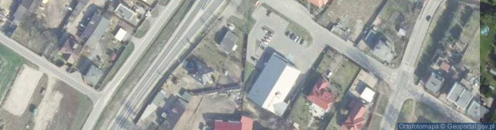Zdjęcie satelitarne Paczkomat InPost KOM01M