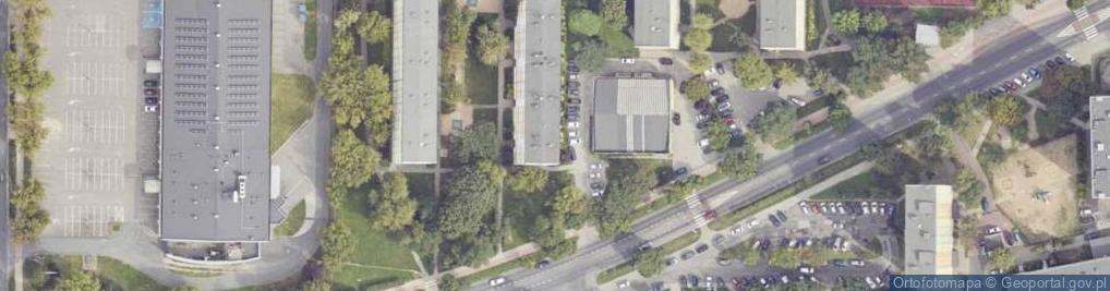 Zdjęcie satelitarne Paczkomat InPost KON01F