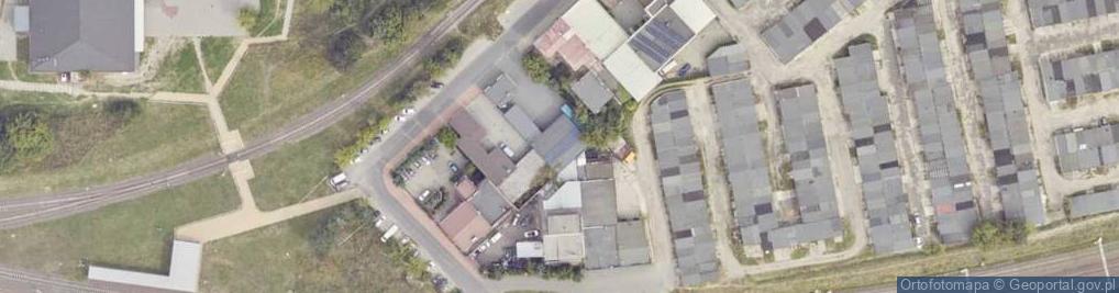 Zdjęcie satelitarne Paczkomat InPost KON01M