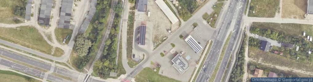 Zdjęcie satelitarne Paczkomat InPost KON11N