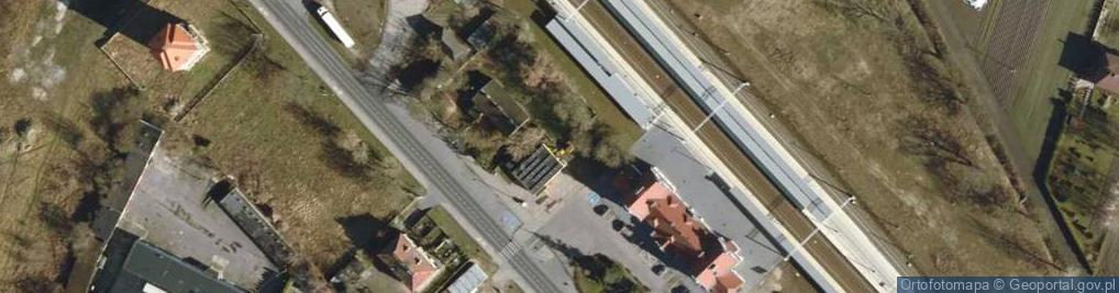 Zdjęcie satelitarne Paczkomat InPost KOO02M