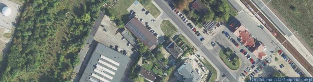 Zdjęcie satelitarne Paczkomat InPost KOO08M