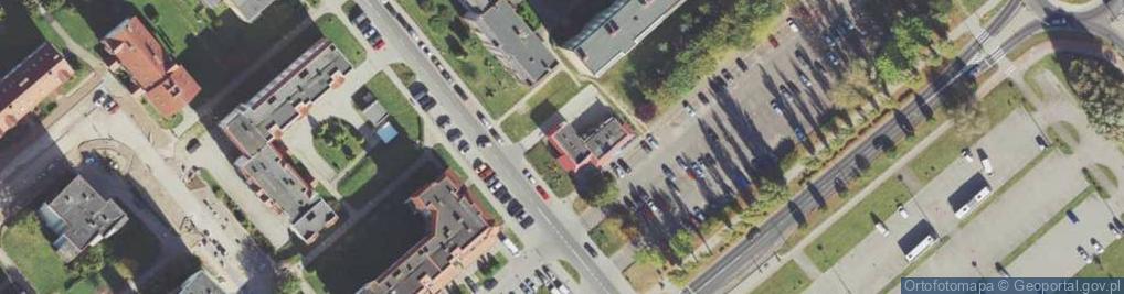 Zdjęcie satelitarne Paczkomat InPost KOS02HP