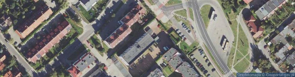 Zdjęcie satelitarne Paczkomat InPost KOS03L