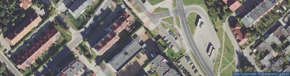 Zdjęcie satelitarne Paczkomat InPost KOS03L