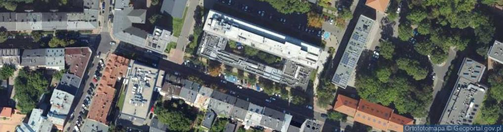 Zdjęcie satelitarne Paczkomat InPost KRA01BAPP