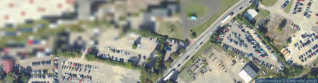 Zdjęcie satelitarne Paczkomat InPost KRA01B