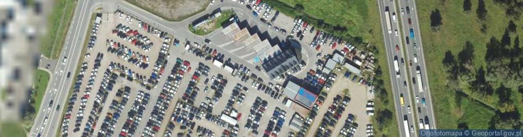 Zdjęcie satelitarne Paczkomat InPost KRA01B