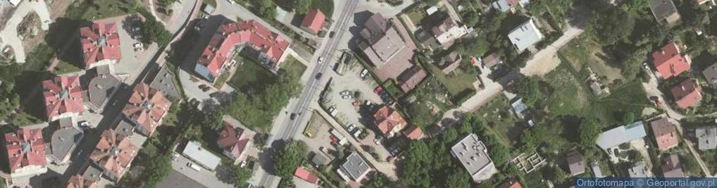 Zdjęcie satelitarne Paczkomat InPost KRA02M