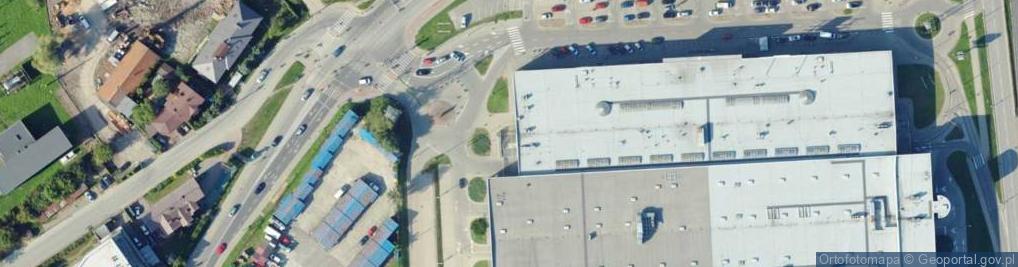 Zdjęcie satelitarne Paczkomat InPost KRA02N