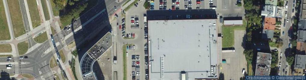 Zdjęcie satelitarne Paczkomat InPost KRA03HO