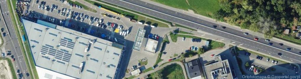 Zdjęcie satelitarne Paczkomat InPost KRA08A