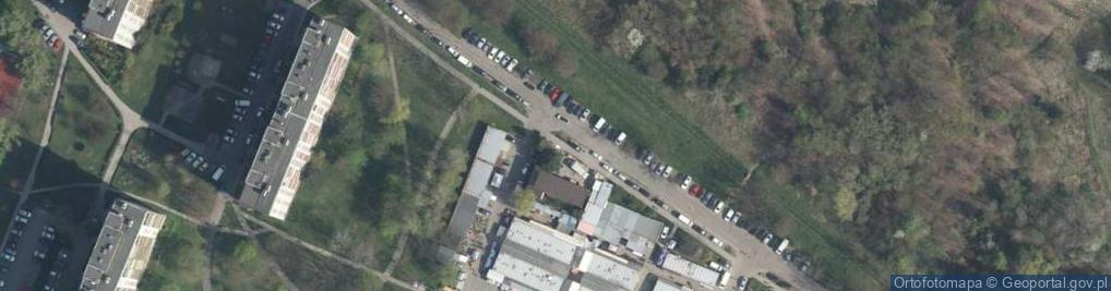 Zdjęcie satelitarne Paczkomat InPost KRA09M