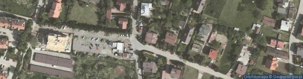 Zdjęcie satelitarne Paczkomat InPost KRA117M