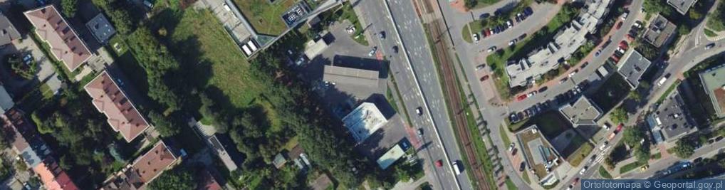 Zdjęcie satelitarne Paczkomat InPost KRA11AP