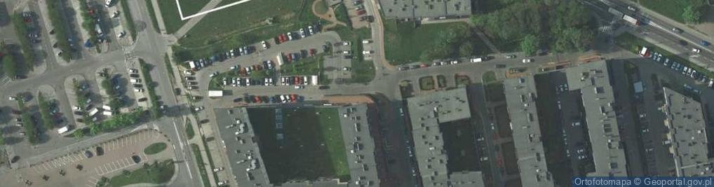 Zdjęcie satelitarne Paczkomat InPost KRA11A