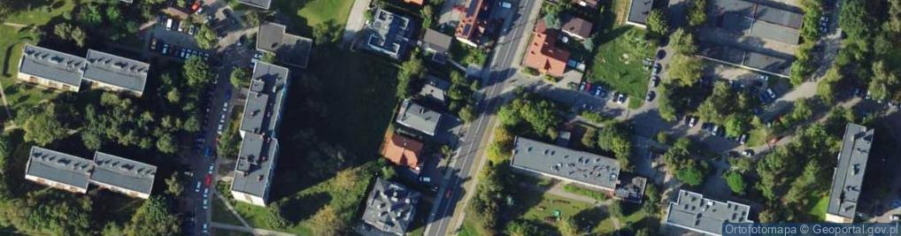 Zdjęcie satelitarne Paczkomat InPost KRA122M