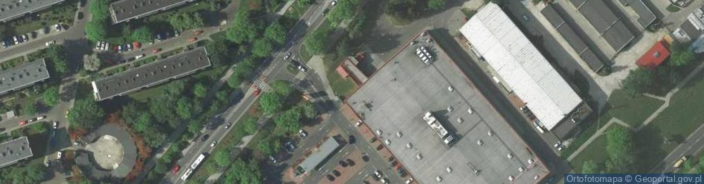 Zdjęcie satelitarne Paczkomat InPost KRA14A
