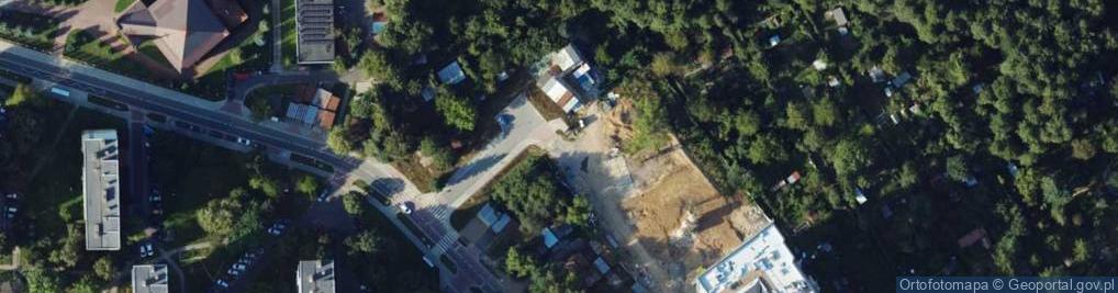 Zdjęcie satelitarne Paczkomat InPost KRA14BAPP