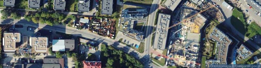 Zdjęcie satelitarne Paczkomat InPost KRA14HP