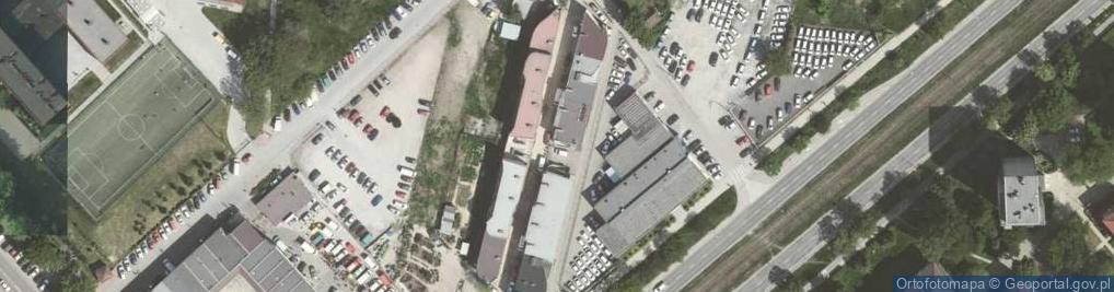 Zdjęcie satelitarne Paczkomat InPost KRA156M