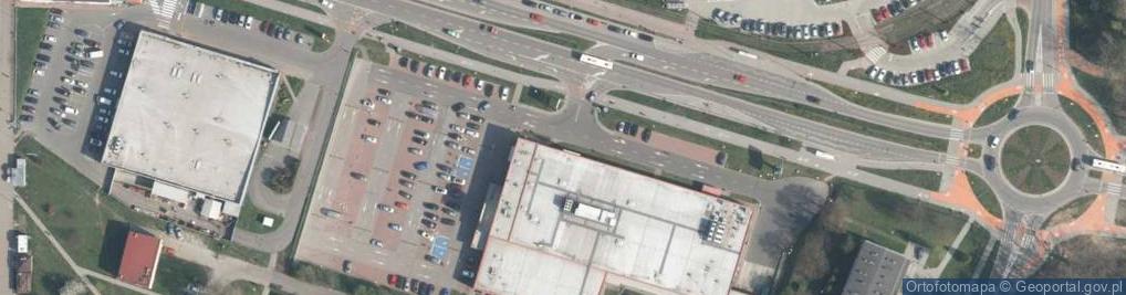 Zdjęcie satelitarne Paczkomat InPost KRA15A