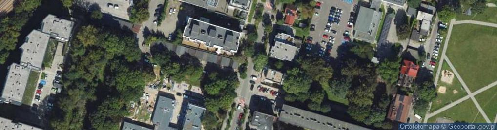 Zdjęcie satelitarne Paczkomat InPost KRA16APP