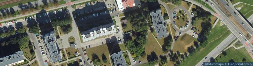 Zdjęcie satelitarne Paczkomat InPost KRA175M