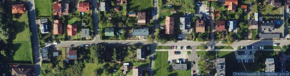 Zdjęcie satelitarne Paczkomat InPost KRA187M