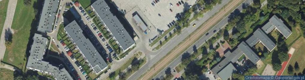 Zdjęcie satelitarne Paczkomat InPost KRA189M